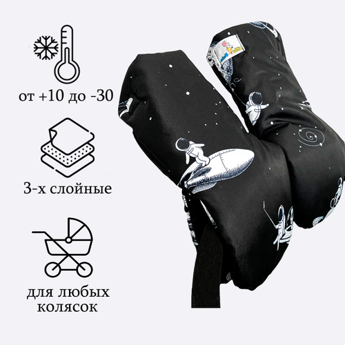 Муфты для рук на коляску Little Maks 