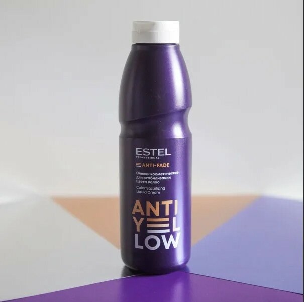 Estel Professional Anti-Yellow Сливки косметические для стабилизации цвета волос, 500 мл