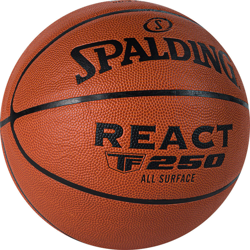 Мяч баскетбольный Spalding Tf-250 React 76967z, размер 7, Fiba Approved
