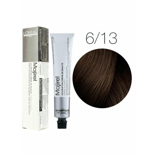 Loreal Majirel 6.13 - Мажирель 50 мл loreal majirel high lift ash мажирель 50 мл