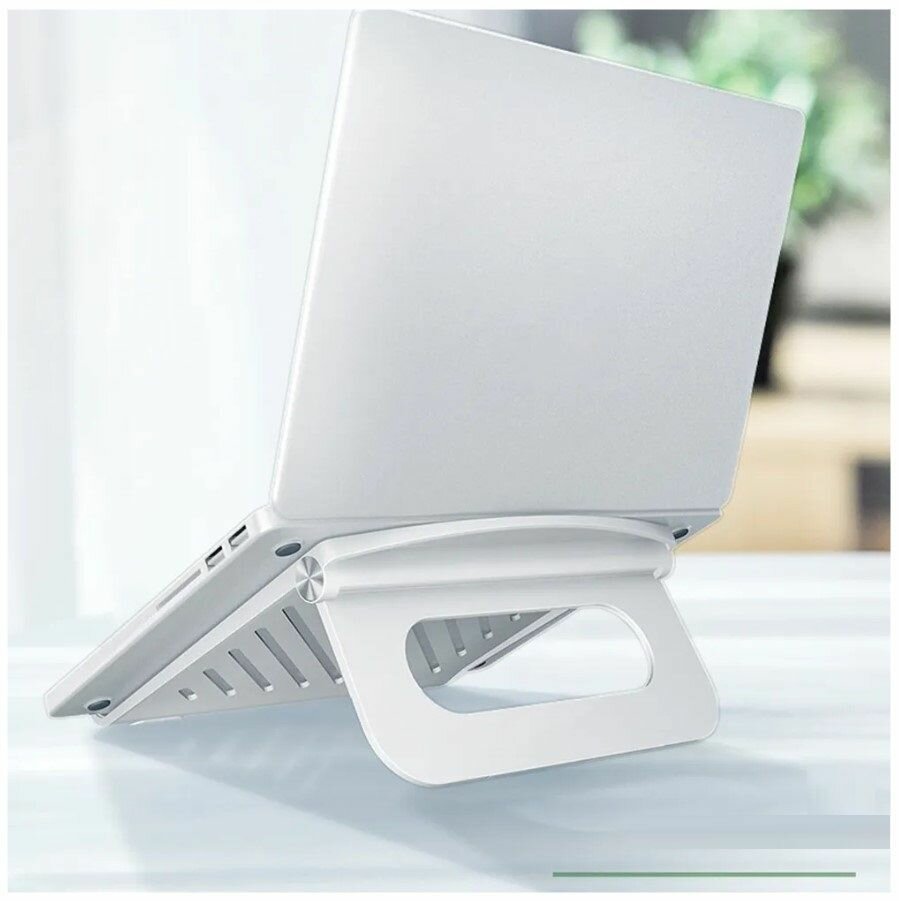 Настольная подставка держатель для ноутбука от 10 до 17 дюймов с регулируемым углом наклона с вентиляцией