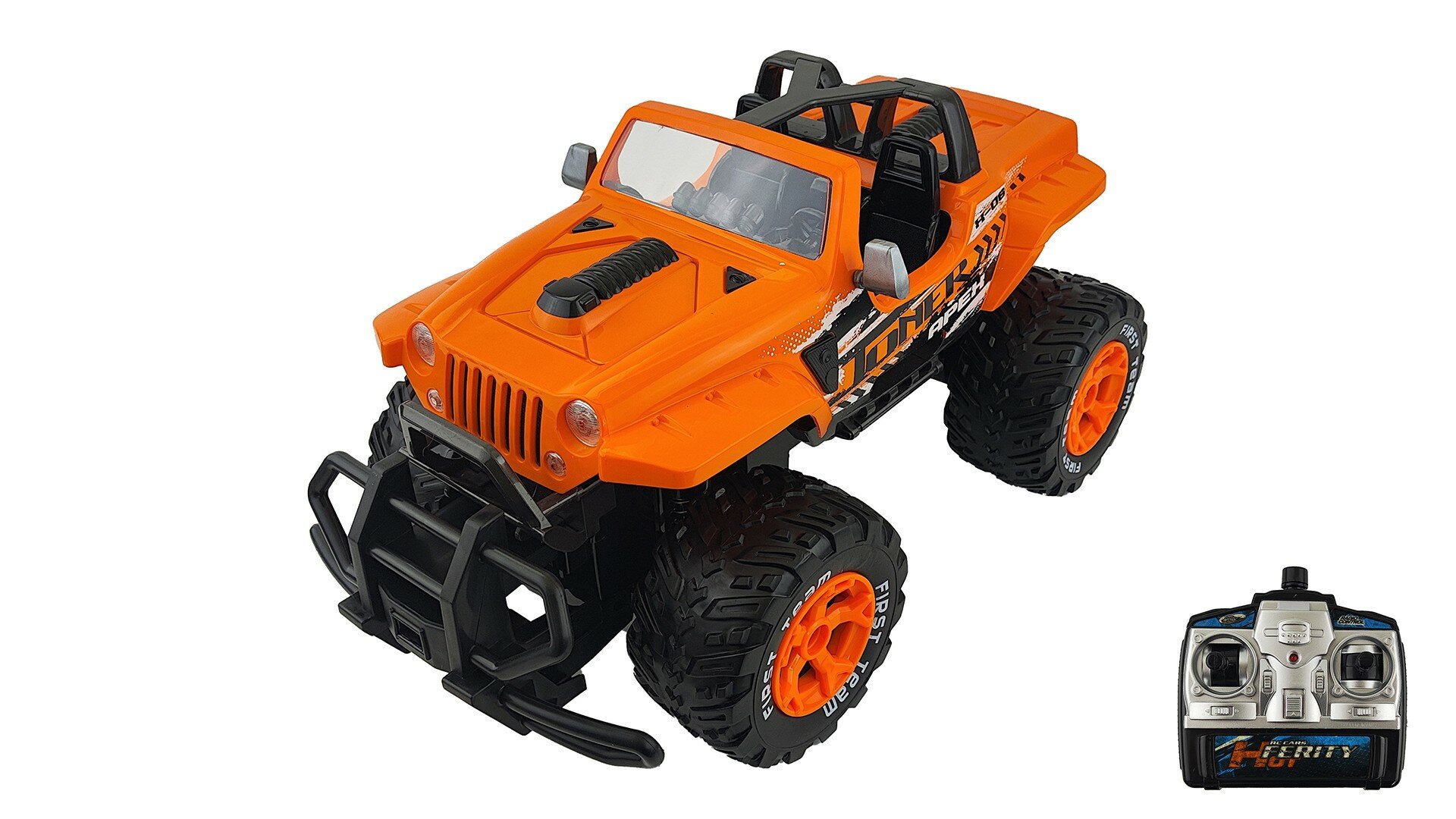 Радиоуправляемый внедорожник Jeep Wrangler Hurricane 2WD - w3808-orange