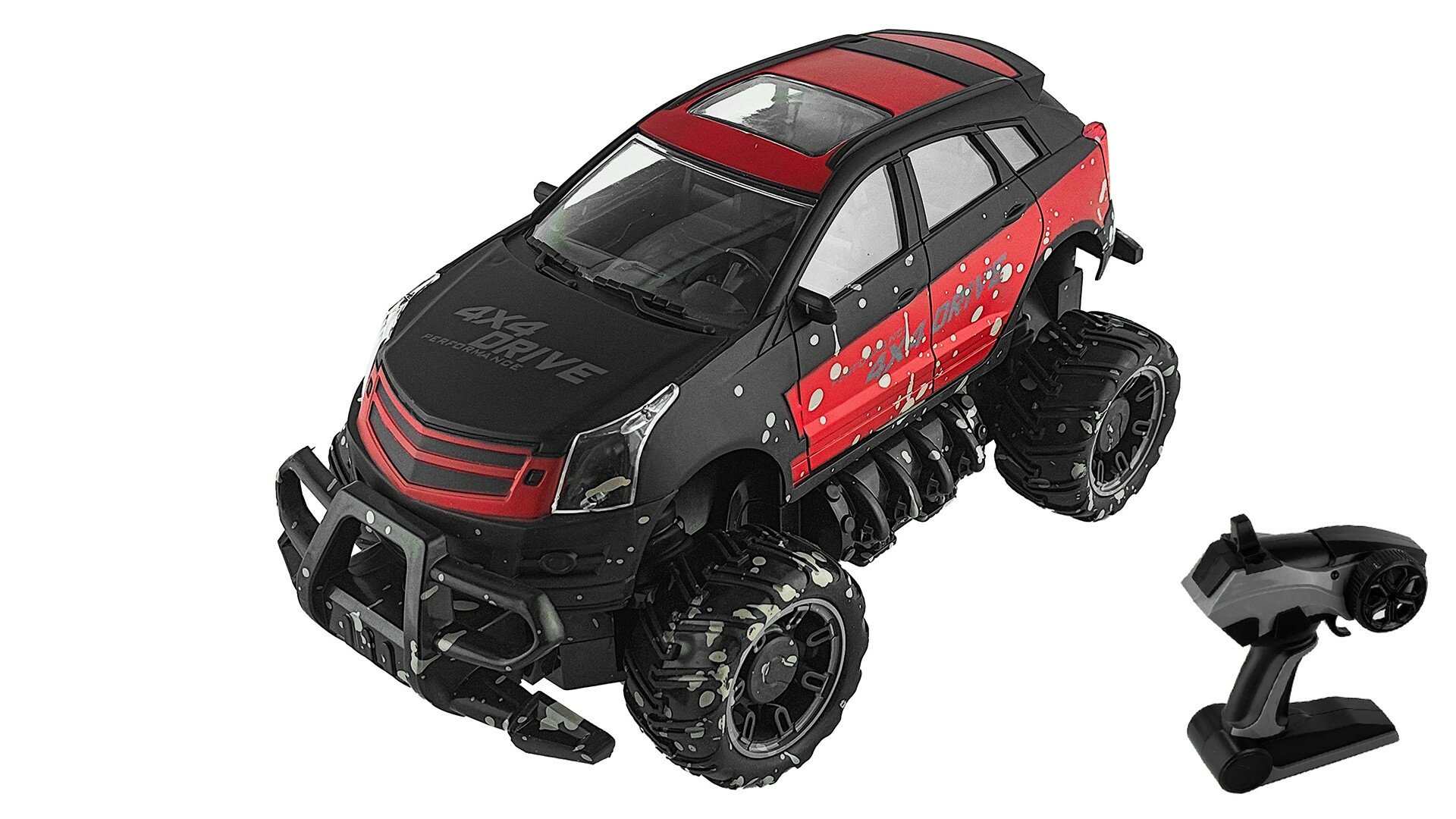 Zhencheng Радиоуправляемый джип MUD Off-Road 4X4 Red 2.4G Zhencheng 333-MUD23B-RED ()