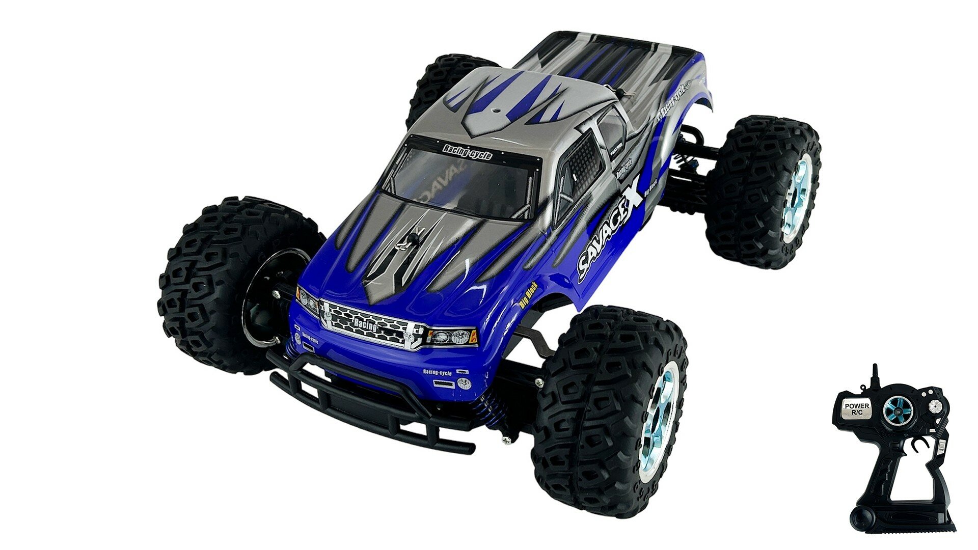 Радиоуправляемый джип 4WD 1:12 2.4G - s830-blue