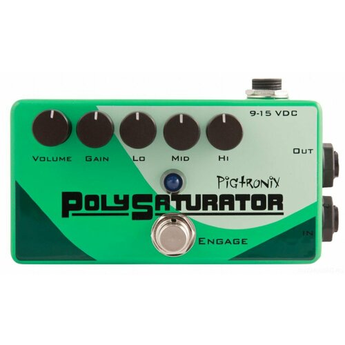 Педаль эффектов/примочка для бас гитары Pigtronix PSO PolySaturator Overdrive pigtronix ofo disnortion octave fuzz overdrive