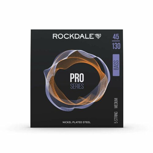 струны для 5 ти струнной бас гитары rockdale pro 45 130 Струны для 5-ти струнной бас-гитары ROCKDALE PRO 45-130