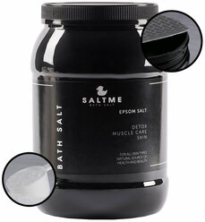 SALTME Соль для ванны Английская EPSOM, Магниевая соль для ванны, 3 кг