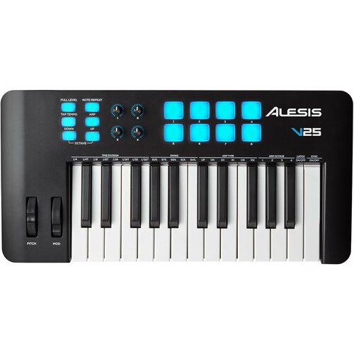 MIDI-клавиатура ALESIS V25 MKII midi клавиатуры midi контроллеры alesis vortex red