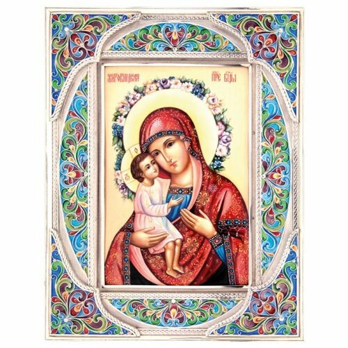 Икона Божией Матери Жировицкая 22,3*17,3, арт рфИ-133