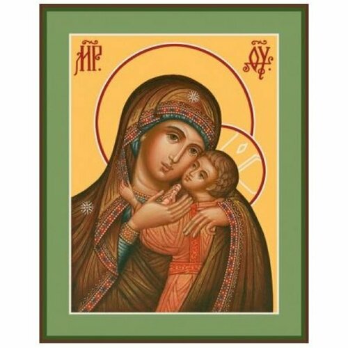 Икона Божьей Матери Умиление, арт MSM-6316 икона божьей матери умиление арт msm 4241