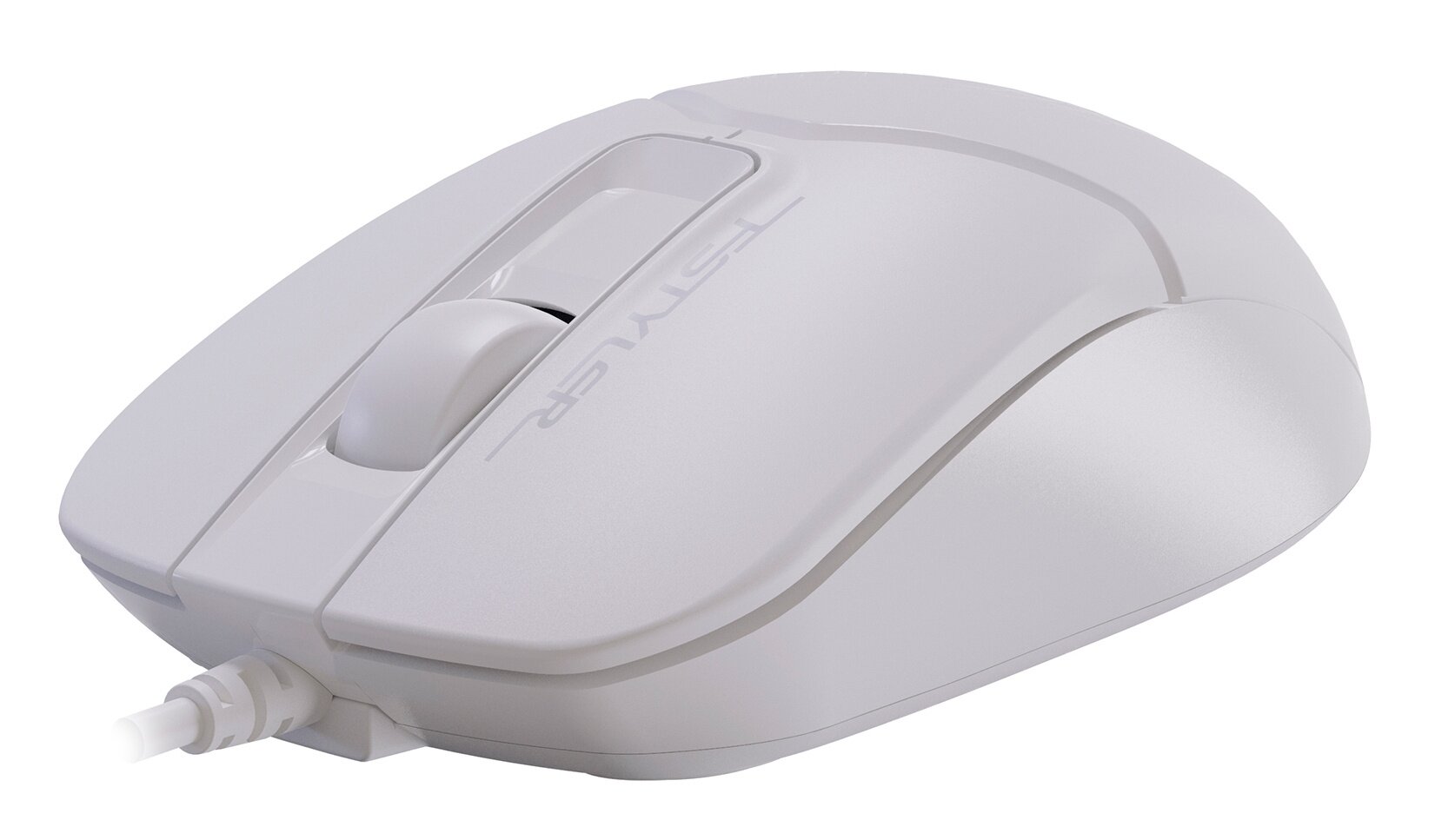 Мышь A4TECH Fstyler FM12, оптическая, проводная, USB, белый [fm12 white] - фото №7