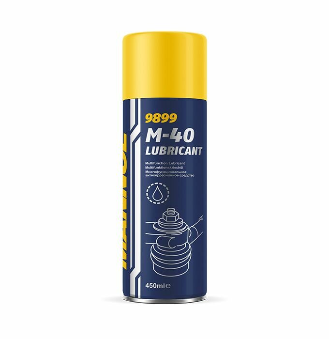 MANNOL Многофункц. антикор. средство М-40 (450мл.) (24)(аналог WD-40) 9899