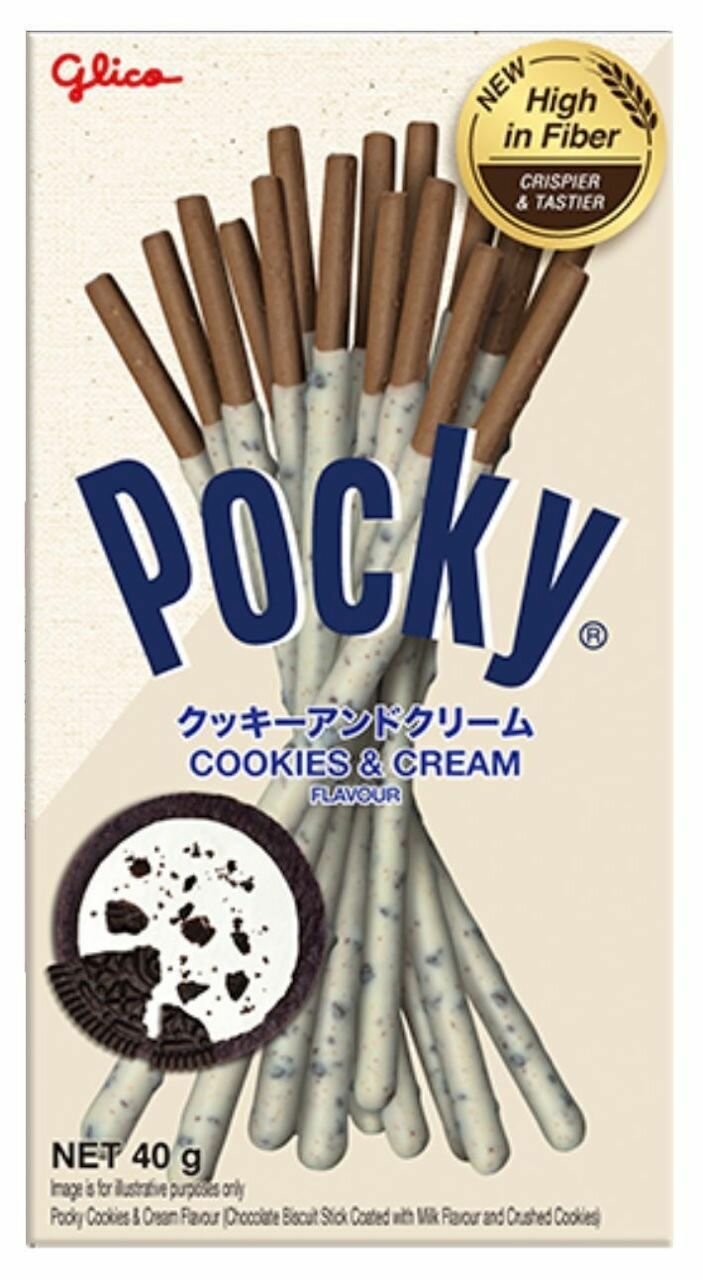 Pocky печенье с Oreo/Орео Поки палочки набор 5 коробок азиатских сладостей - фотография № 4
