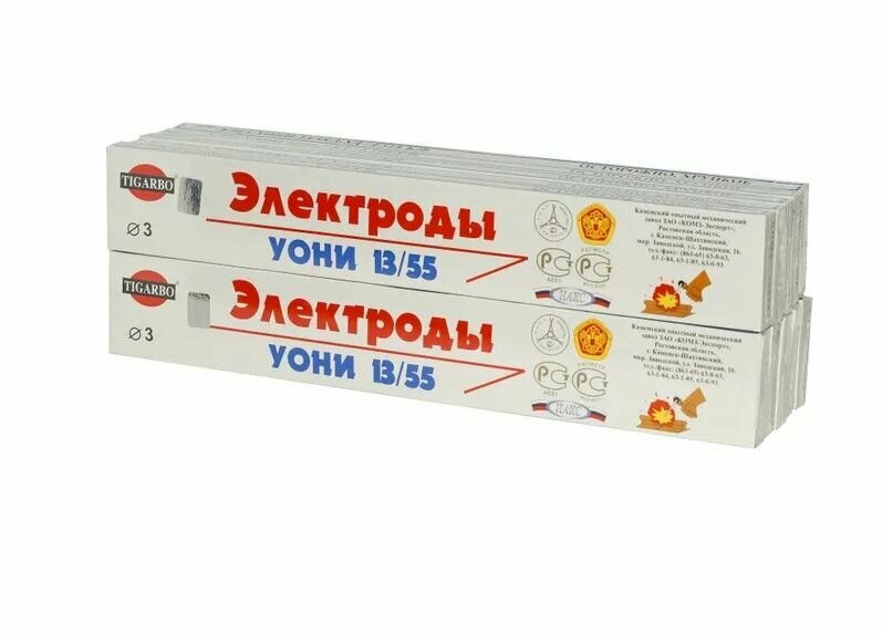 Электроды Tigarbo УОНИ-13/55 3 1 кг