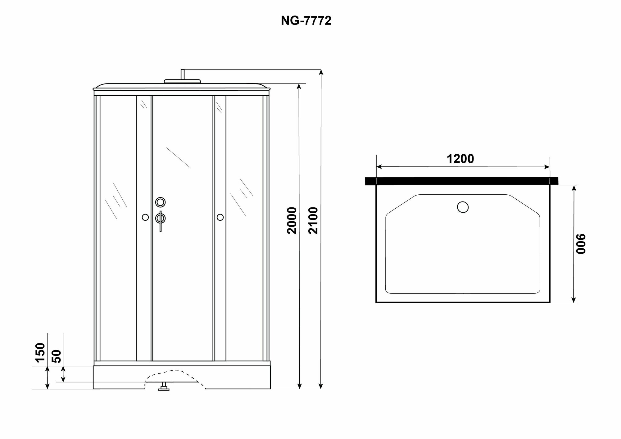 Niagara Luxe NG-7772QM 120x90 - фотография № 12