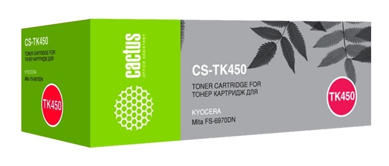 Тонер Картридж Cactus CS-TK450 черный для Kyocera Mita FS-6970DN (15000стр.)
