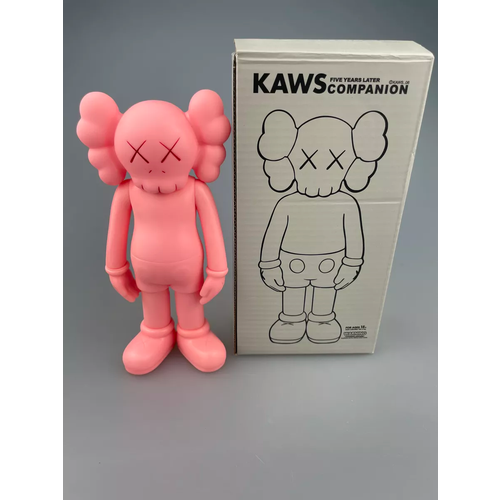 Коллекционная фигурка KAWS Companion Bearbrick 20 см Красный