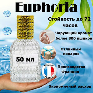 Масляные духи Euphoria, женский аромат, 50 мл.