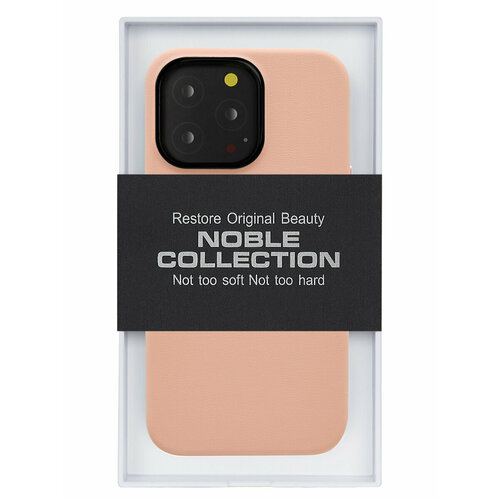 Чехол для iPhone 15 Pro Max NOBLE COLLECTION-Розовый