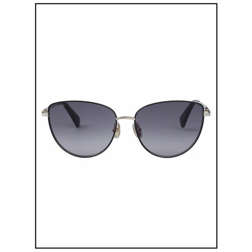 фото Солнцезащитные очки max mara, черный, серебряный maxmara
