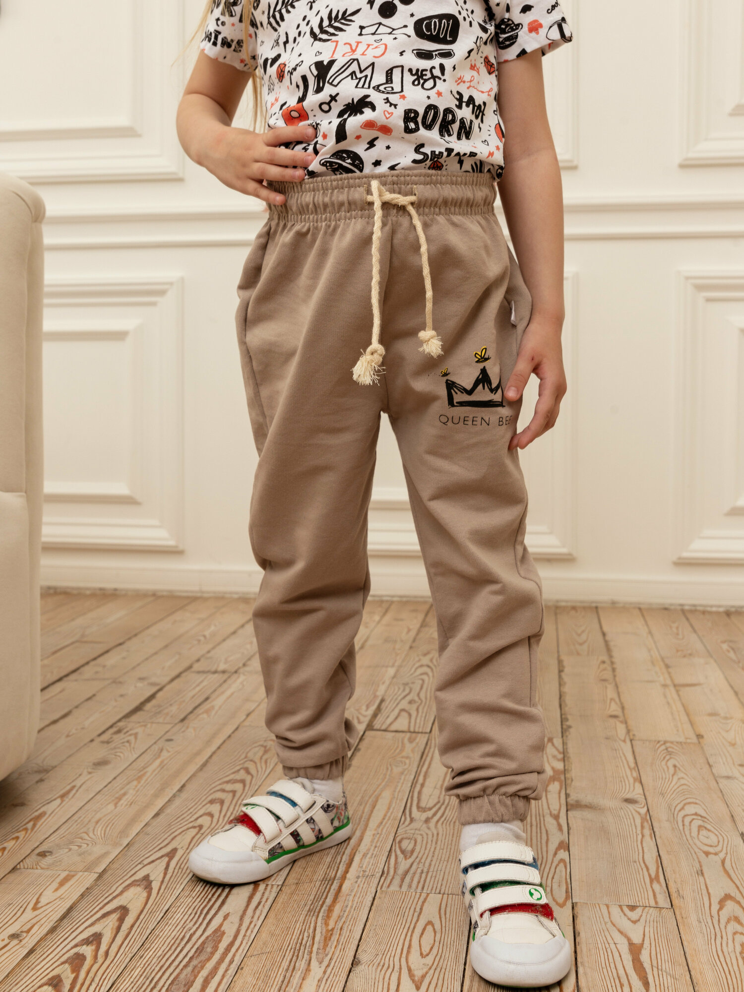 фото Спорт штаны для девочки