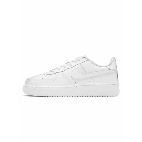 фото Кроссовки nike air force 1 dh2920 111, демисезонные, баскетбольные, натуральная кожа, низкие, размер 38 eu, белый