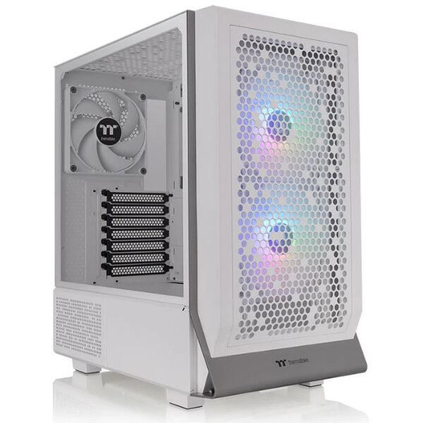 Компьютерный корпус Thermaltake Ceres 300 TG ARGB белый без БП ATX 3x140мм 2xUSB 3.0 1xUSB3.1 audio bott PSU