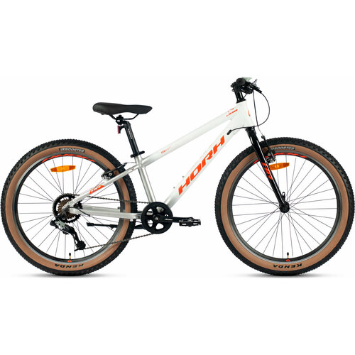 фото Велосипед horh jab 24" (2024) white-light grey-orange