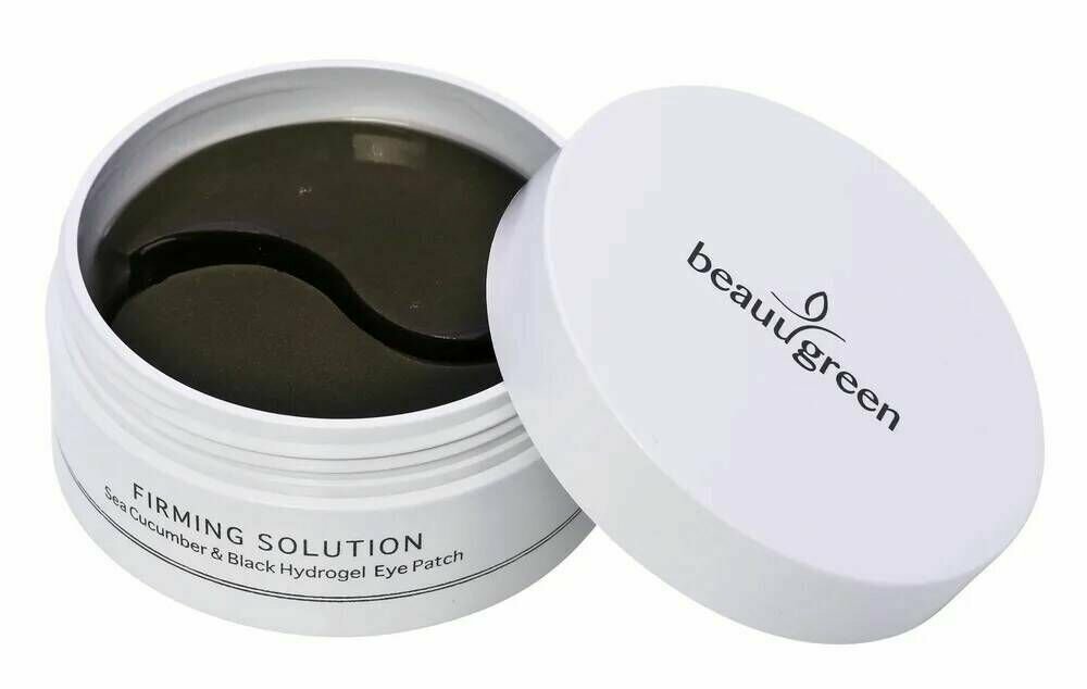 Гидрогелевые патчи Beauugreen Firming Solution, для кожи вокруг глаз, с экстрактом морского огурца 60шт