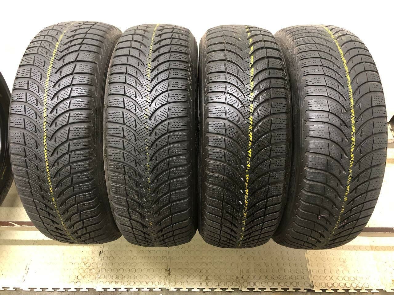 Michelin Alpin A4 185/65 R15 БУ Шины Зимние