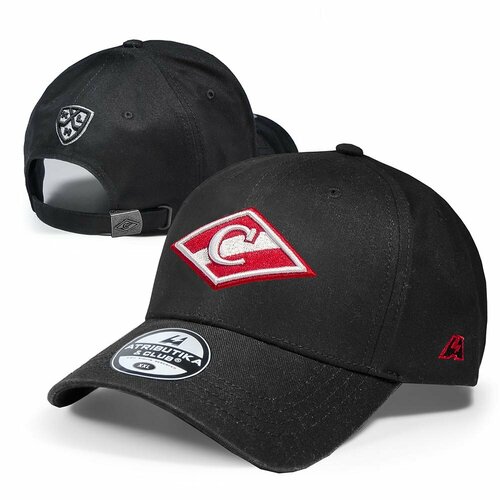 фото Бейсболка atributika & club, размер 59-62, черный