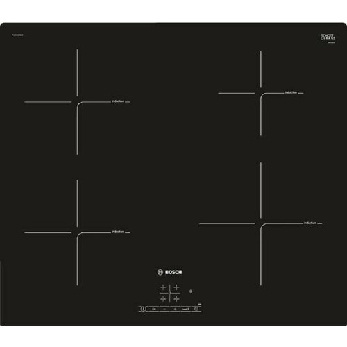 Варочная панель индукционная Bosch PUE611BB6E черный 5082500₽