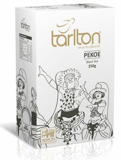 Чай черный Тарлтон среднелистовой Пеко 250г. Tarlton PEKOE 250г.