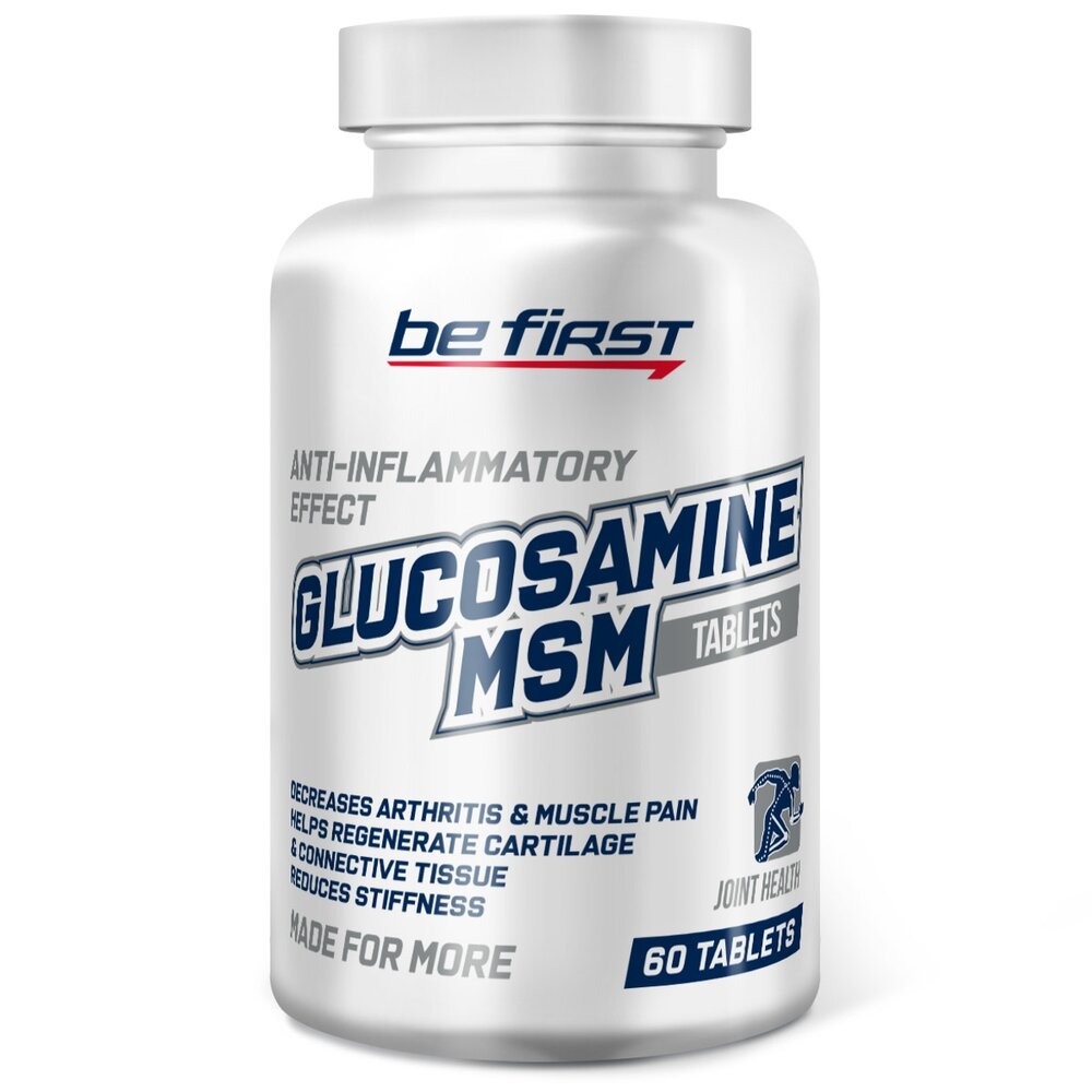 Be First Glucosamine + MSM 60 табл (Be First)
