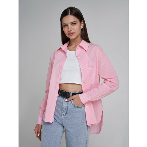 фото Рубашка , размер 42-48, розовый saryshka
