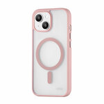 Чехол для iPhone 15 uBear Cloud Mag Case, MagSafe совместимый, усиленный, силк-тач - изображение