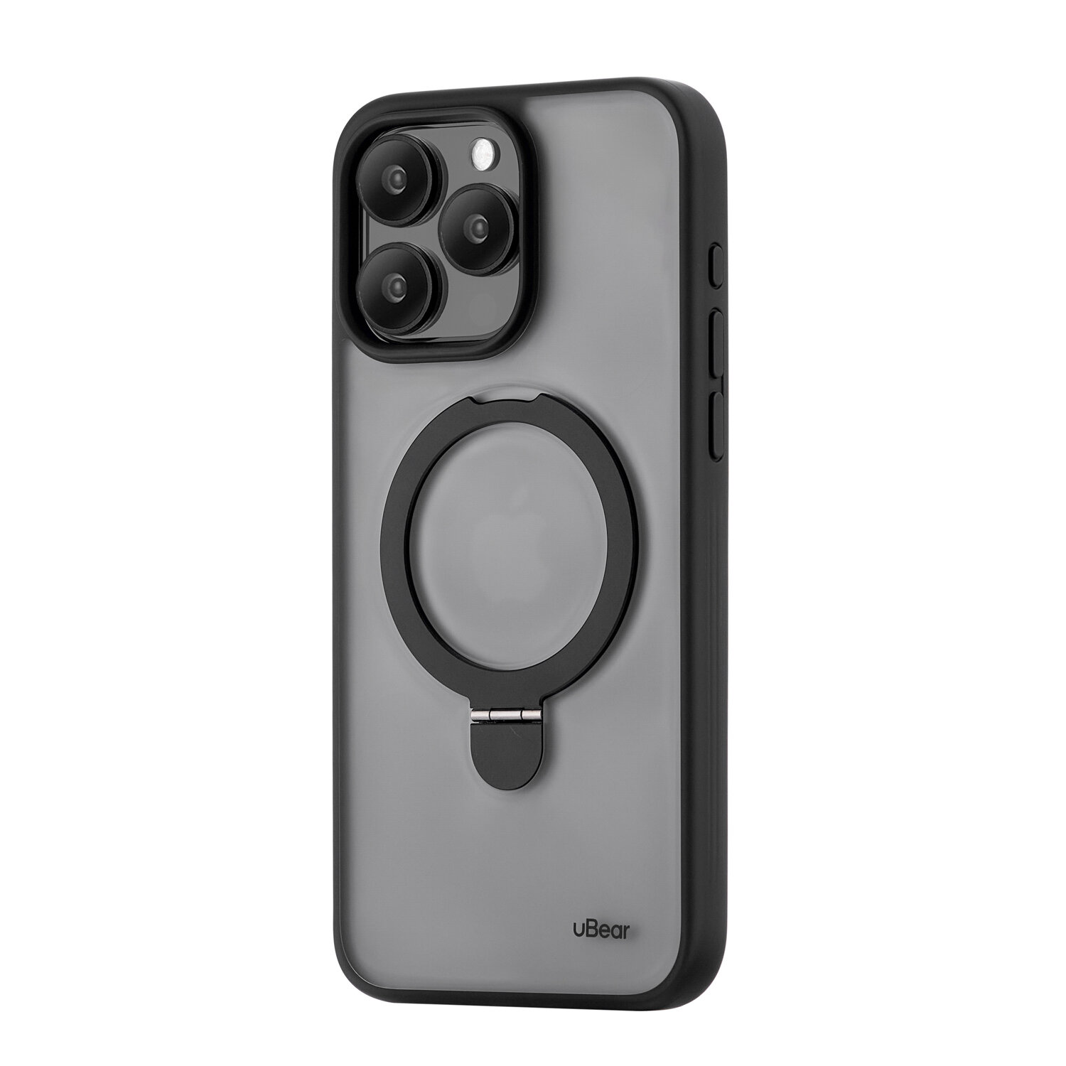 Чехол на iPhone 15 Pro uBear Clip Mag Case, MagSafe совместимый, усиленный, силк-тач — фото 1