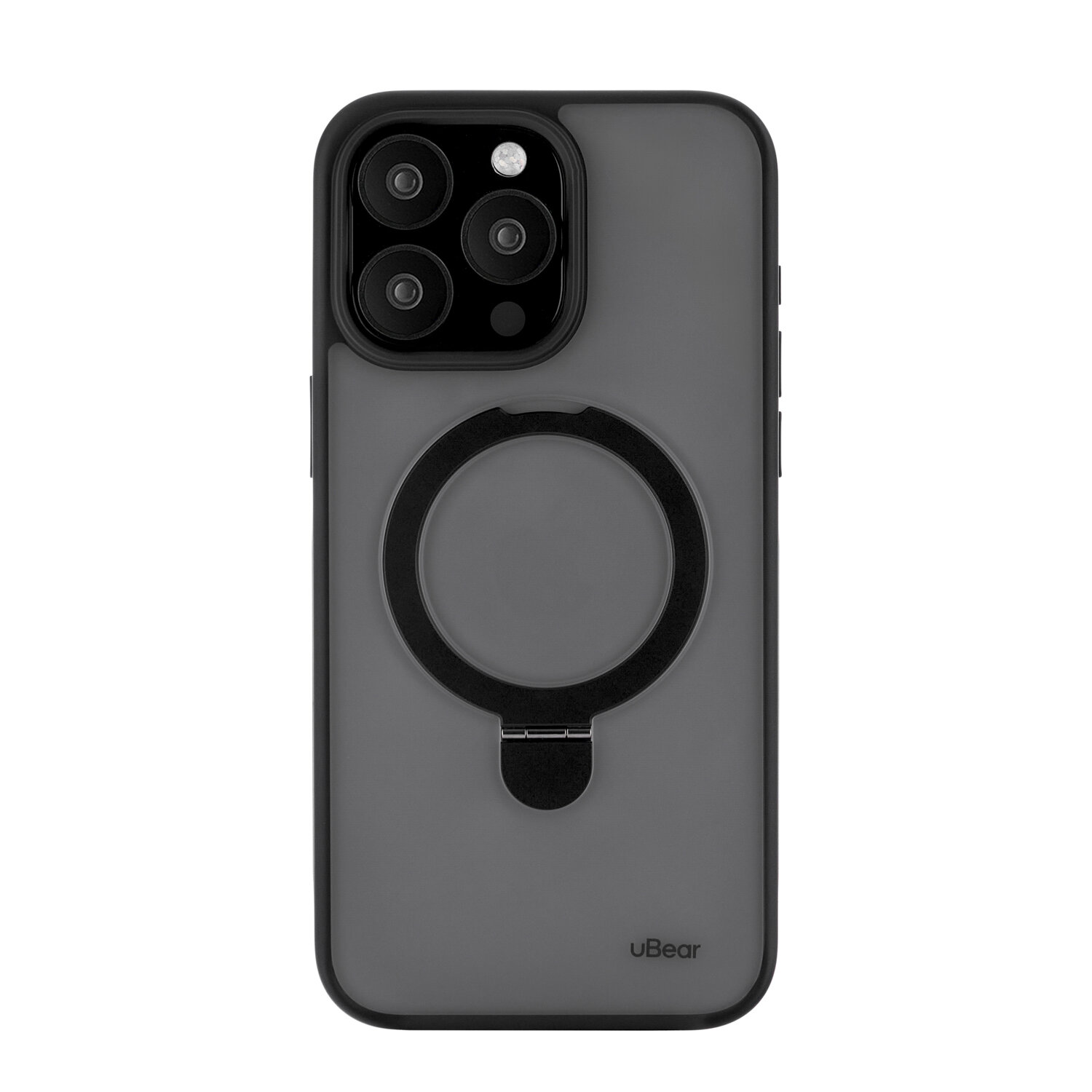 Чехол на iPhone 15 Pro uBear Clip Mag Case, MagSafe совместимый, усиленный, силк-тач — фото 1