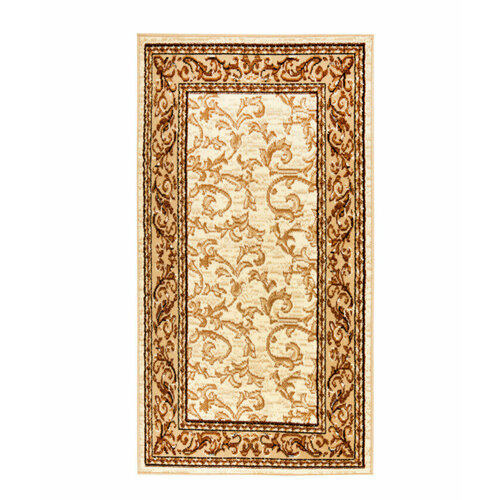 Ковёр 0.6х1.1 м, цвет бежевый