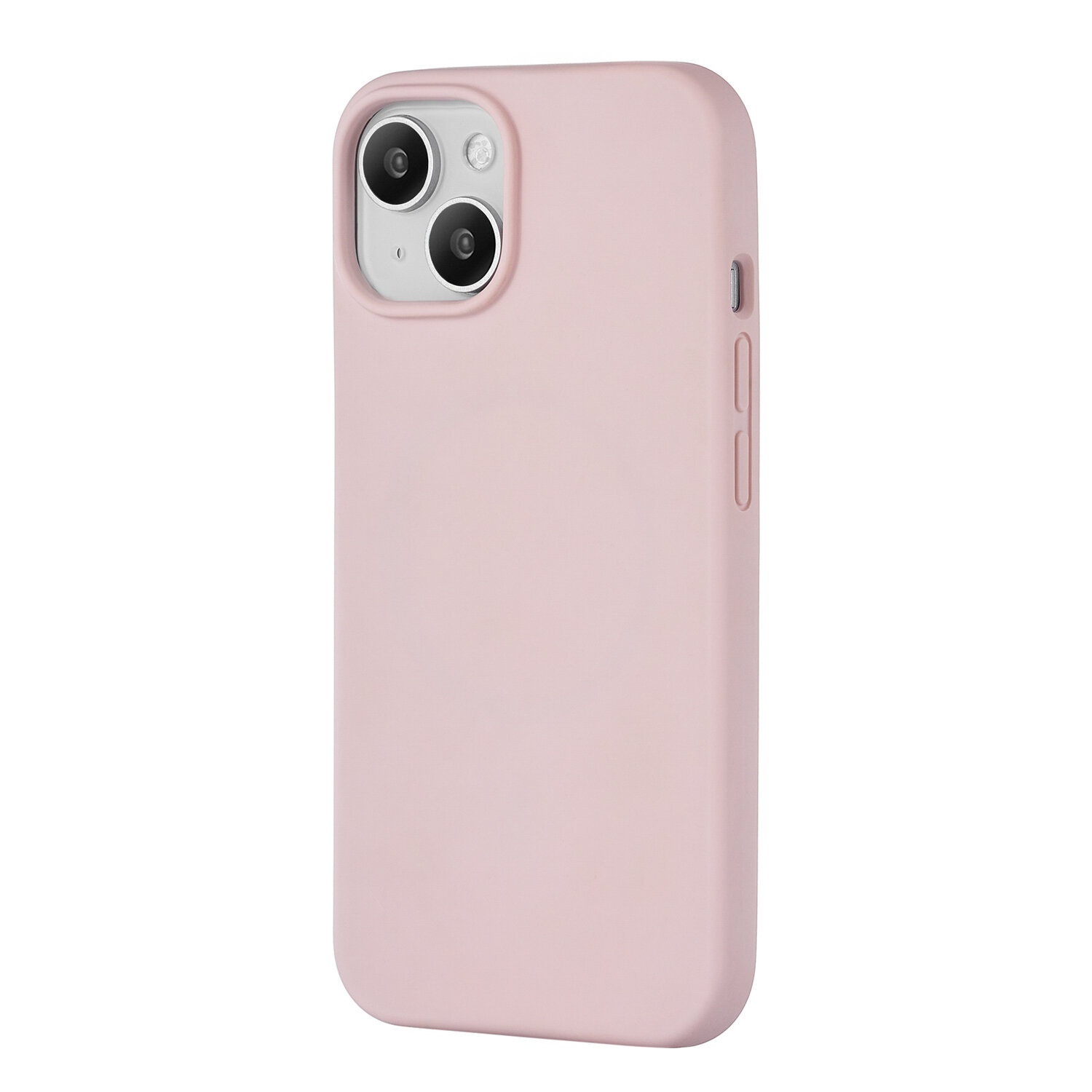 Силиконовый чехол uBear для iPhone 15, Touch Mag Case, MagSafe, розовый .