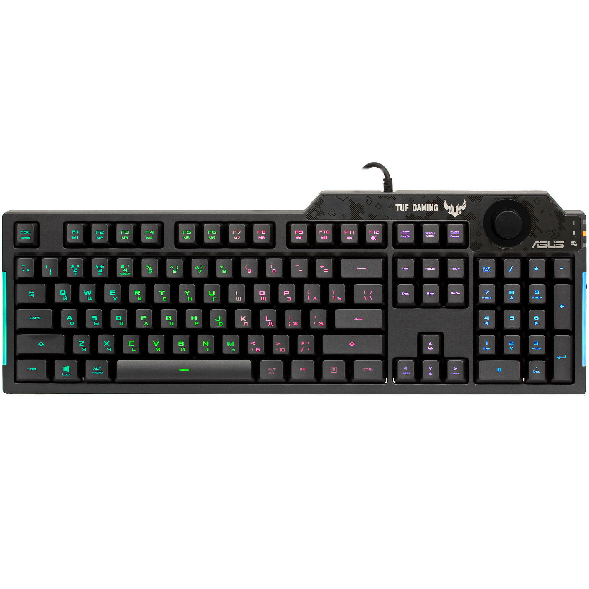 Игровая клавиатура ASUS TUF Gaming K1 Black USB