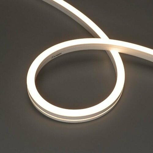 Светодиодная герметичная лента Arlight MOONLIGHT-SIDE-A140-12 x17mm 24V Warm3000 (9.6 W/m, IP67, 5m, wire x2) 042784
