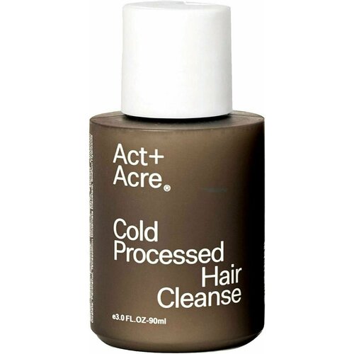 Act+Acre Travel Восстанавливающий укрепляющий шампунь холодной обработки Cold Processed Hair Cleanse 90 ml