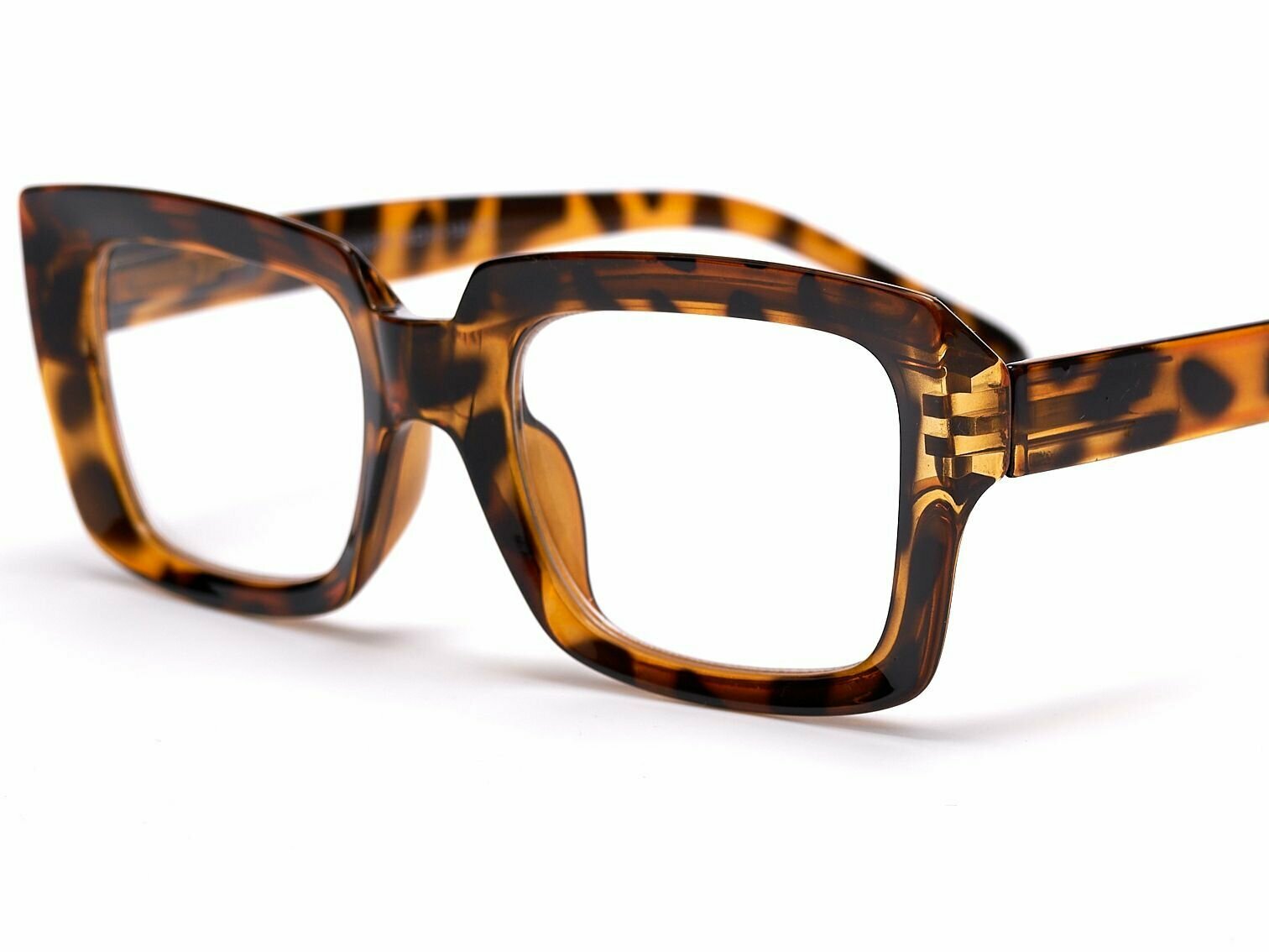 Готовые очки для зрения Marcello GA0235 C1 с диоптриями +3.5 /Очки женские корректирующие/Флексовое крепление дужек/Футляр в комплекте