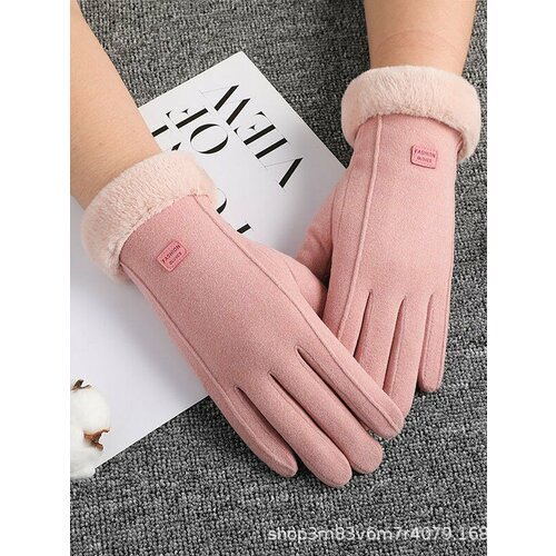 фото Перчатки , размер one size, розовый wasabi trend