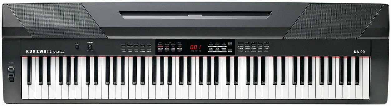 Kurzweil KA-90 электропиано портативное, 88 клавиш, 128-голосная полифония, 50 стилей, 20 звуков