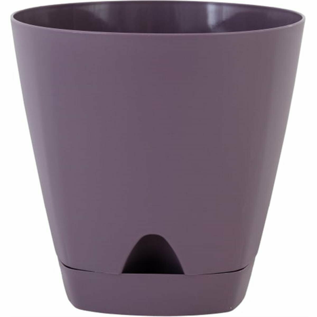 Горшок цветочный Ingreen Amsterdam D20 h19 см v4 л пластик морозная слива