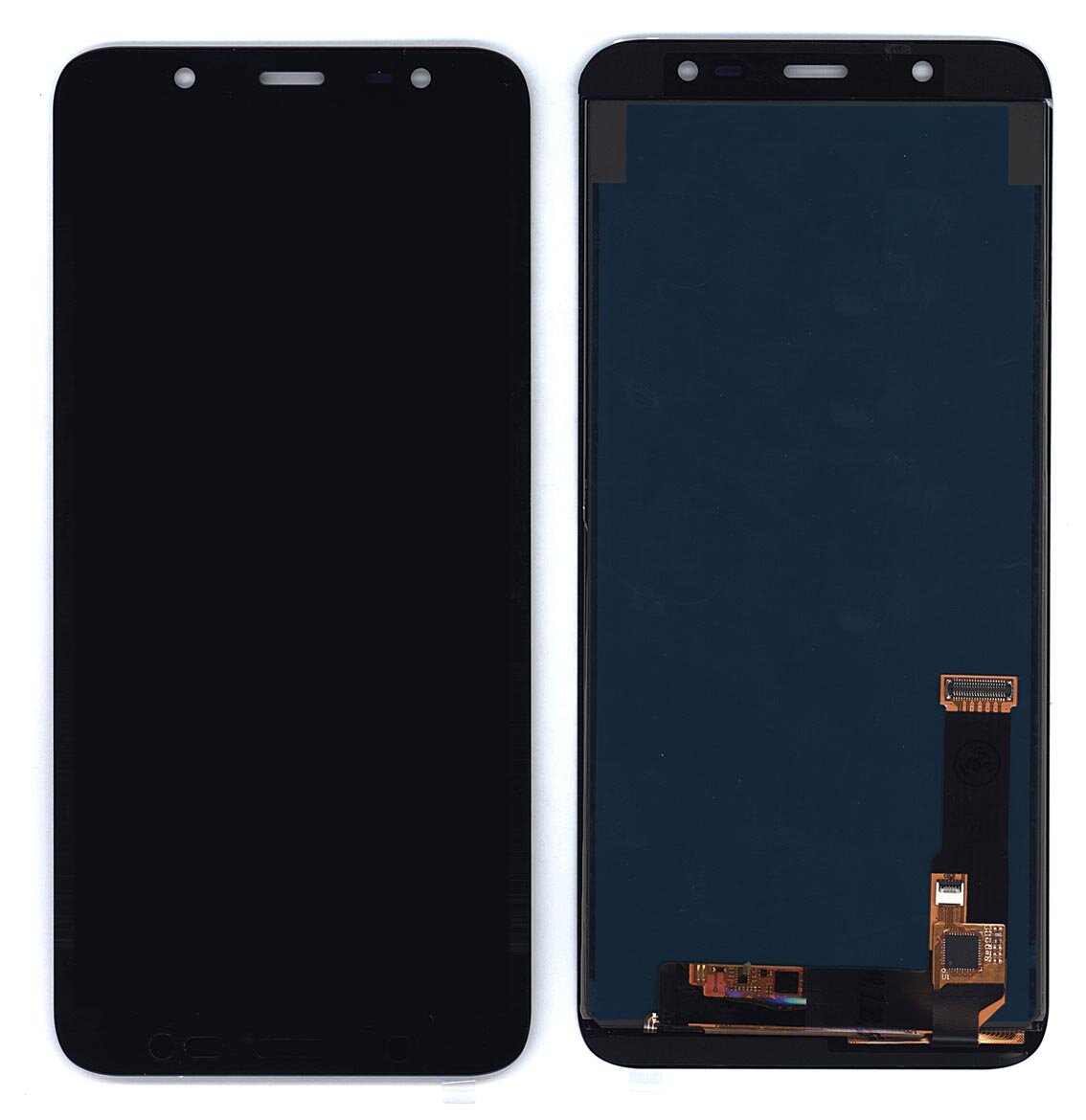 Дисплей (модуль) для телефона Samsung Galaxy J8 SM-J810F, в сборе с тачскрином, TFT, черный