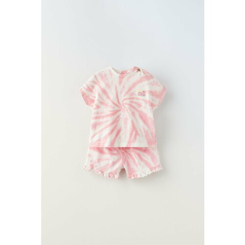 Комплект одежды  Zara, размер 12-18 месяцев (86 cm), розовый