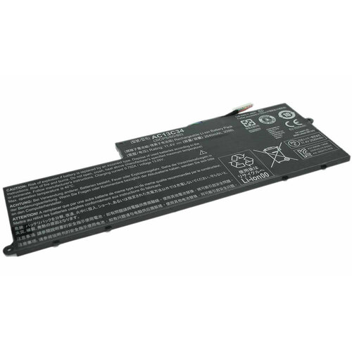 Аккумулятор для ноутбука Acer Aspire E3-112 11.4V 2640mAh 30Wh AC13C34 ac13c34 laptop battery for acer aspire v5 122p v5 132 e3 111 e3 112 es1 111m ms237 kt 00303 005 ac13c34 11 4v 30wh